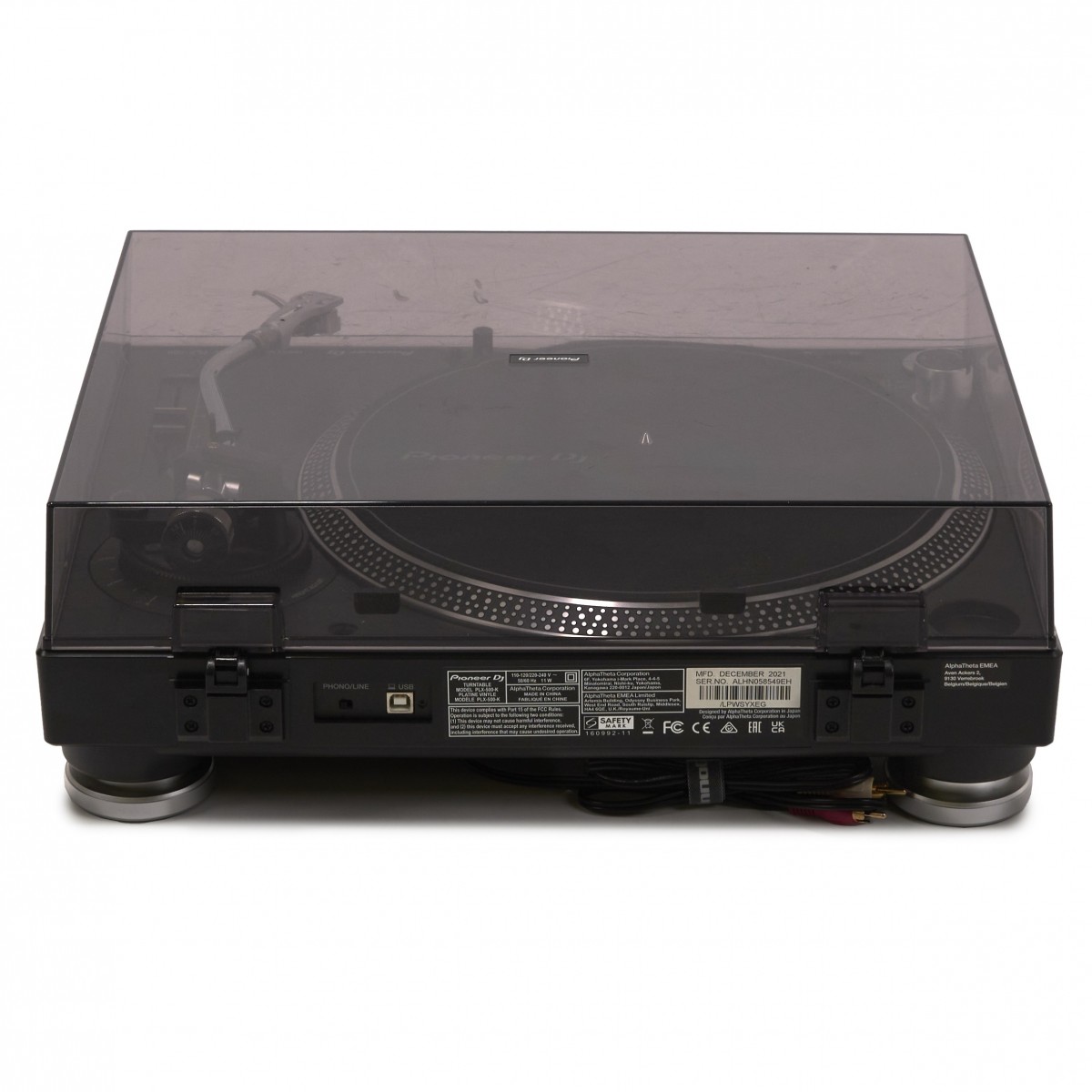 Pioneer DJ PLX-500 Direct Drive Turntable - Secondhand at Gear4music