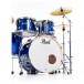 Pearl Export 20'' Fusion Drum Kit w/Free Stool, Voltage Blue - Bass Drum