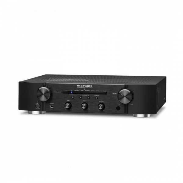 Marantz PM6007 Integrated Amplifier, Black Side View