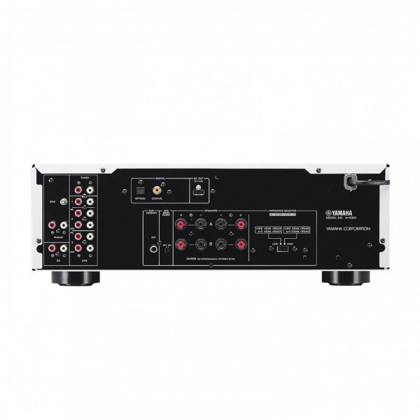 Yamaha A-S301 Stereo Amplifier Back View