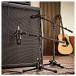 G4M Short Boom Microphone Stand, 3 Pack