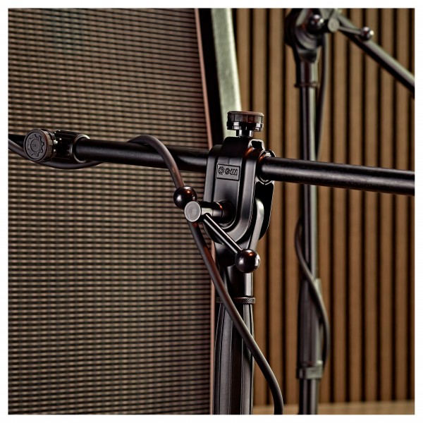 G4M Short Telescopic Boom Microphone Stand, 3 Pack