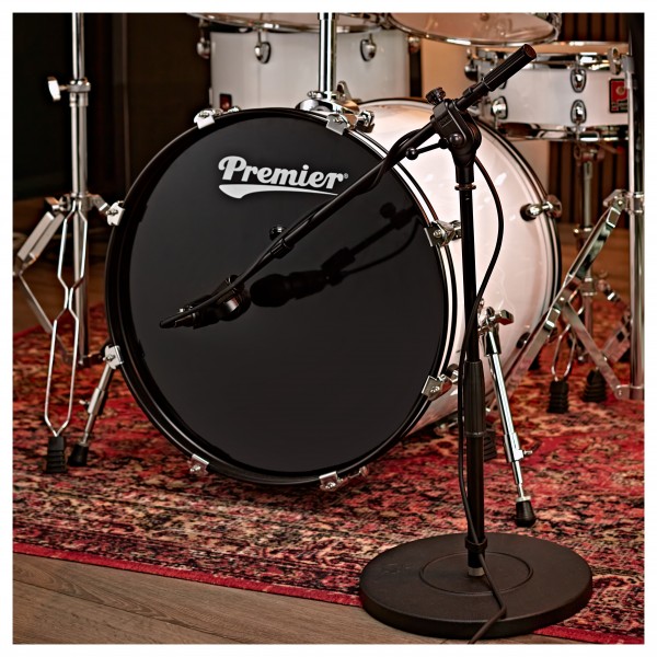 G4M Short Cast Base Telescopic Boom Microphone Stand, 3 Pack