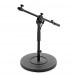 G4M Short Cast Base Telescopic Boom Microphone Stand, 3 Pack