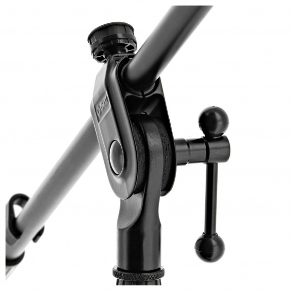 G4M Short Cast Base Telescopic Boom Microphone Stand, 3 Pack
