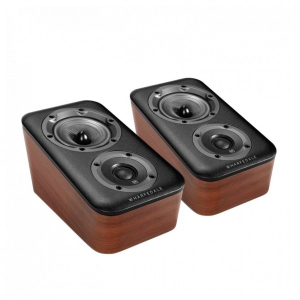 Wharfedale D300 3D Surround Speakers (Pair), Walnut