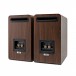 Acoustic Energy AE100 MK2 Bookshelf Speakers (Pair), Walnut Back View