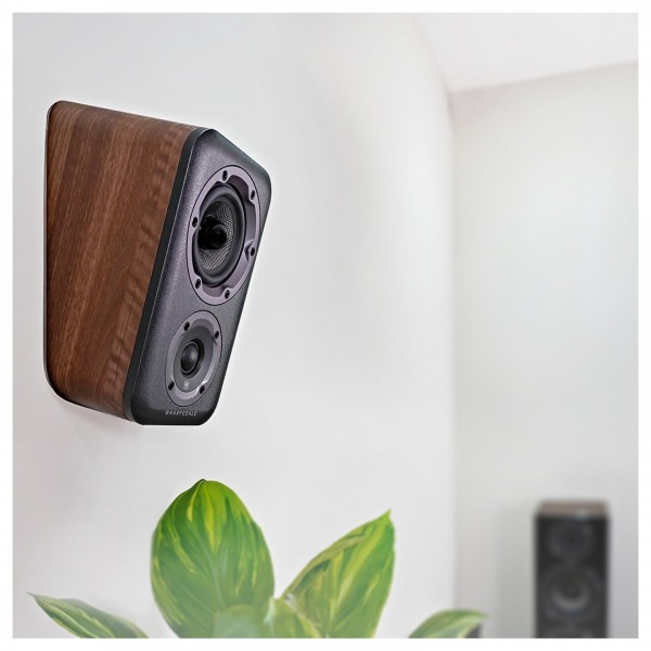 Wharfedale D300 3D Surround Speakers (Pair), Walnut - lifestyle