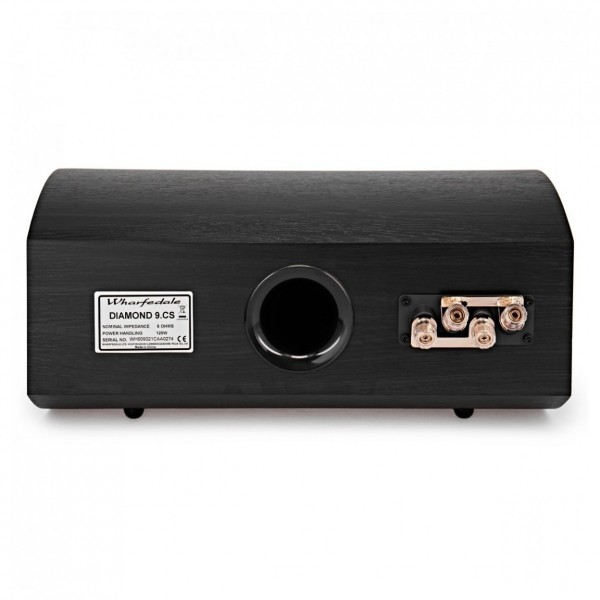 Wharfedale Diamond 9.CS Centre Speaker, Black - Rear