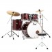 Pearl Export 22'' Rock Drum Kit mit kostenlosem Hocker, Cherry Glitter