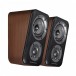 Wharfedale D300 3D Surround Speakers (Pair), Walnut