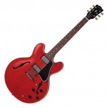 Gibson ES335 Dot Reissue Satin Finish Electric Guitar, Cherry