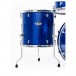 Pearl Export 22'' Rock Drum Kit w/Free Stool, High Voltage Blue - Floor Tom
