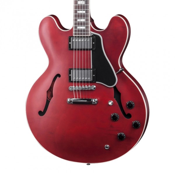 Gibson Memphis 2016 ES-335 Satin Hollowbody Guitar, Faded Cherry