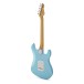 LA Select Left Hand Electric Guitar by Gear4music, Ice Blue Metallic