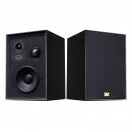 Wharfedale Super Denton Bookshelf Speaker, Black Oak