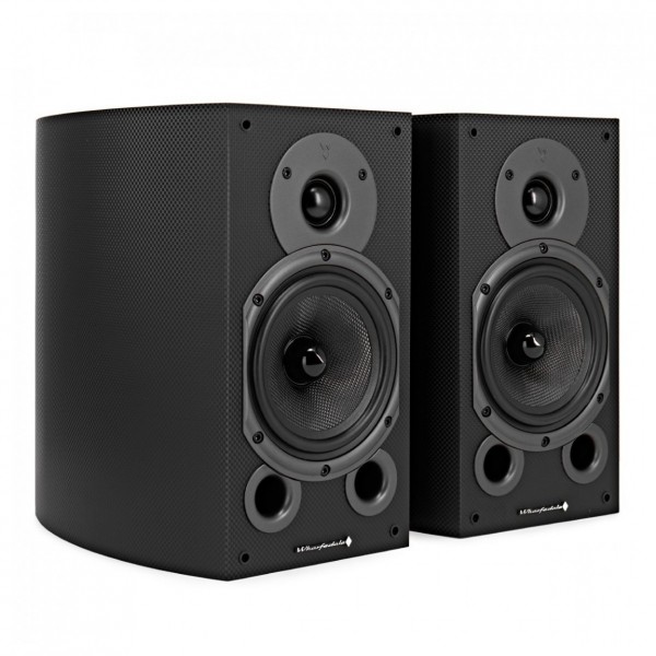 Wharfedale Diamond 9.1 Bookshelf Speakers (Pair), Carbon Fibre