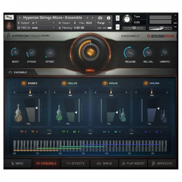SoundIron Hyperion Strings Micro