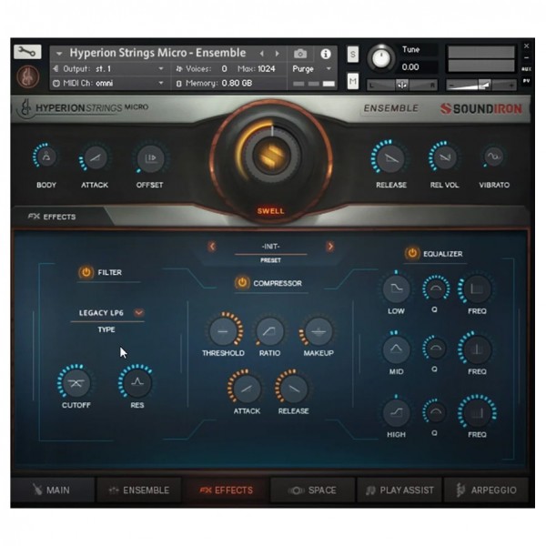 SoundIron Hyperion Strings Micro