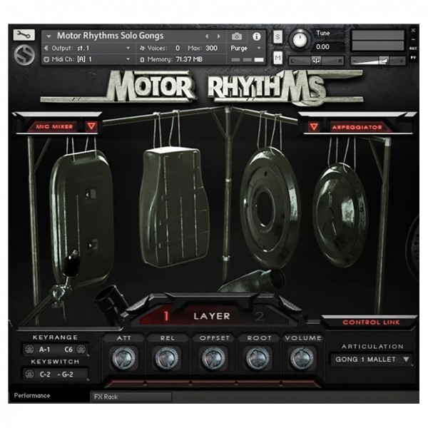 SoundIron Motor Rhythms