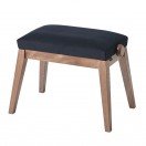 K&M 13945 Piano Bench, Walnut and Black, Velvet