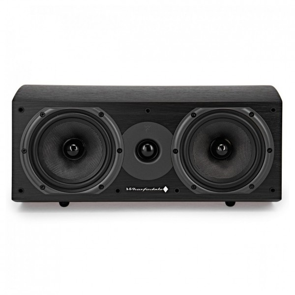 Wharfedale Diamond 9.CS Centre Speaker (Single), Black - Front