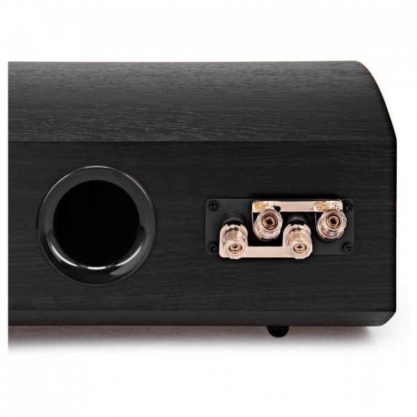 Wharfedale Diamond 9.CS Centre Speaker (Single), Black - Closeup of terminals