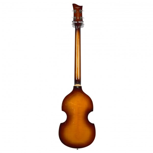 Hofner Ignition Left Handed Violin Bass, Sunburst - Secondhand at