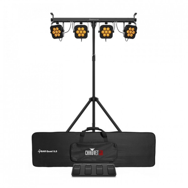 Chauvet 4Bar Hex ILS LED Par Bar Lighting System - System