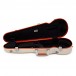 BAM Graffiti Hightech Contoured Violin Case, White & Orange