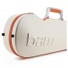 BAM Graffiti Hightech Contoured Violin Case, White & Orange