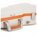 BAM Graffiti Hightech Contoured Violin Case, White & Orange