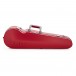 BAM Graffiti Hightech Contoured Violin Case, Raspberry Red & Silver