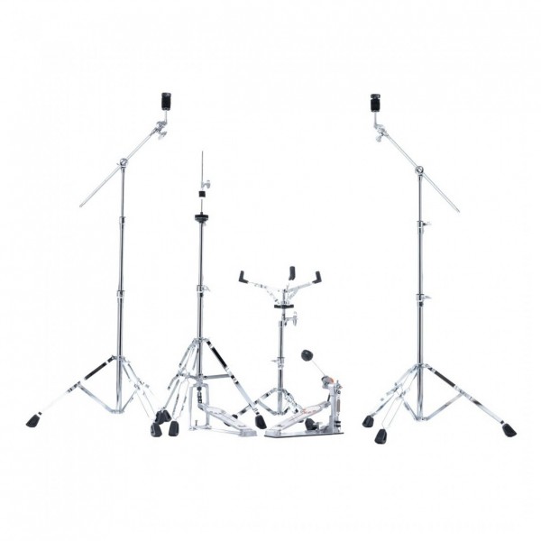 DISC Pearl EXX Export 7pc Double Bass Drum Kit, Jet Black at