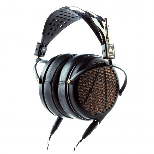 Audeze LCD-4z Open-Back Headphones, Leather - Angled