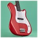 VISIONSTRING Bass Guitar Pack, Red