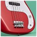 VISIONSTRING Bass Guitar Pack, Red