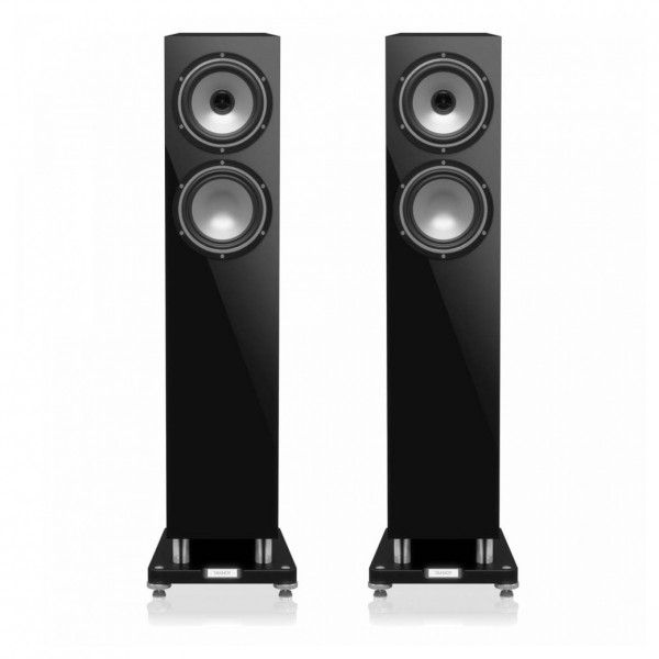Tannoy Revolution XT 6F Foorstanding Speaker (Pair), Gloss Black