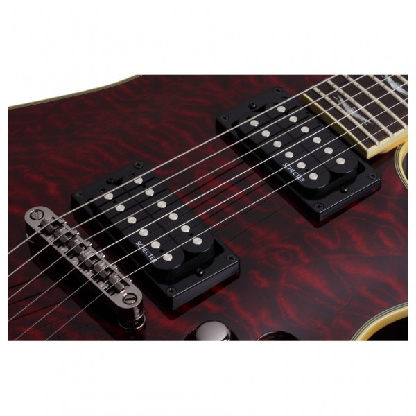 Schecter OMEN EXTREAM-6 キルト BlackCherry Schecter Omen Extreme-6, Black Cherry at Gear4music