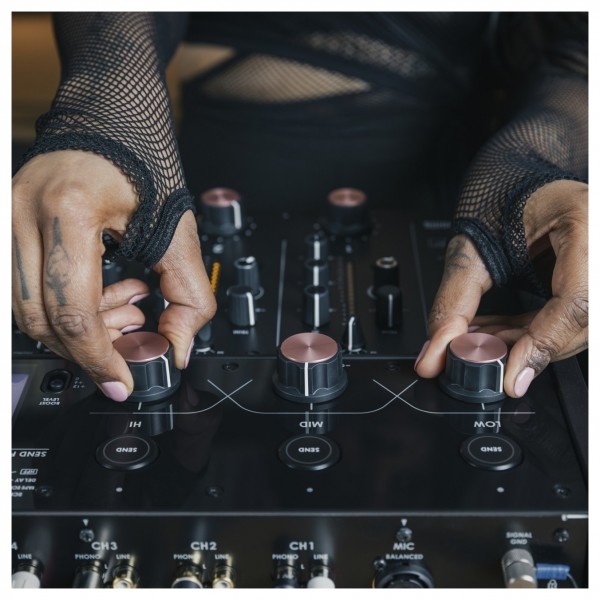 AlphaTheta Euphonia 4 Channel Rotary Mixer - Lifestyle 3