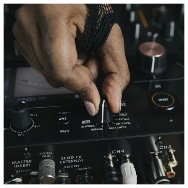AlphaTheta Euphonia 4 Channel Rotary Mixer - Lifestyle 4