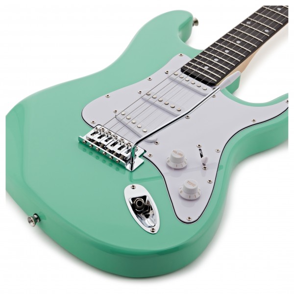 LA Electric Guitar + Amp Pack, Green