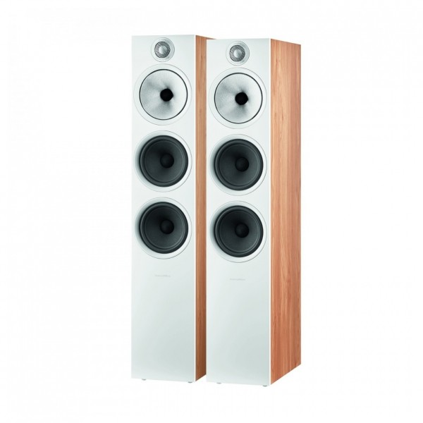 Bowers & Wilkins 603 S2 Floorstanding Speaker (Pair), Oak at AV.com
