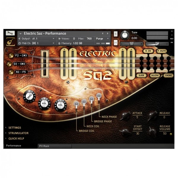 SoundIron Electric Saz