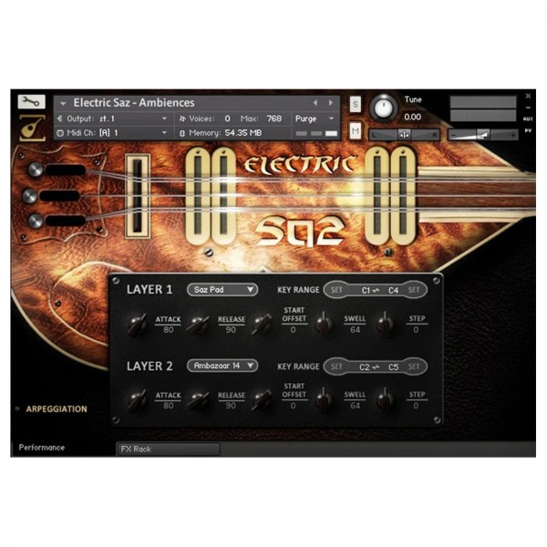 SoundIron Electric Saz