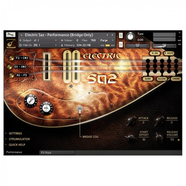 SoundIron Electric Saz