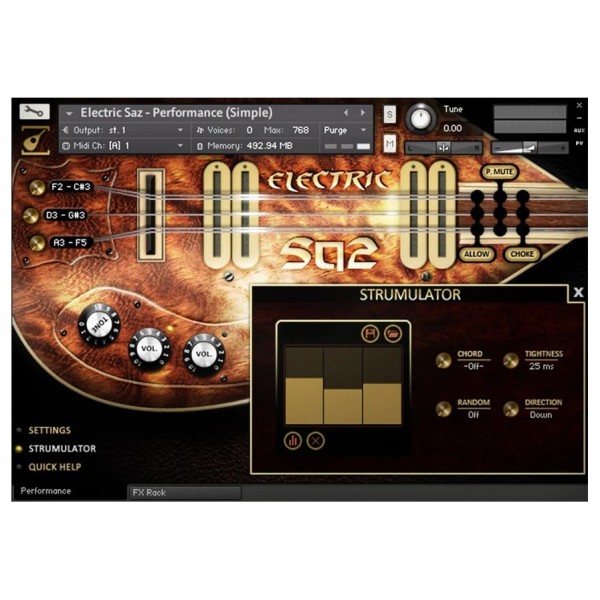 SoundIron Electric Saz