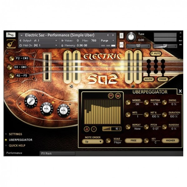 SoundIron Electric Saz