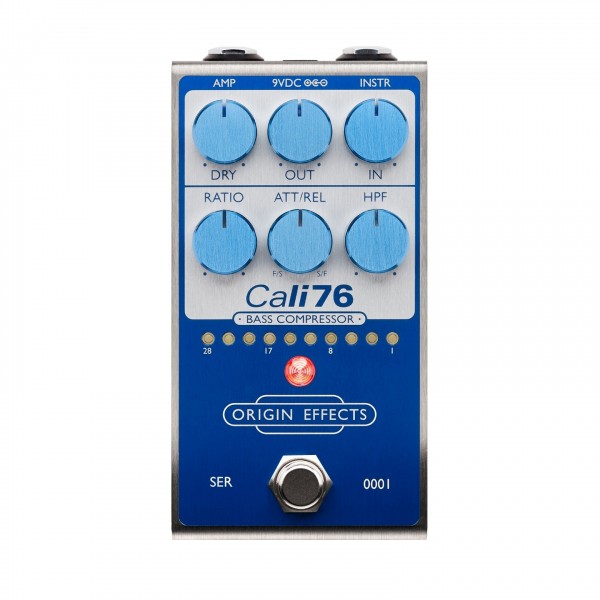 Origin Effects Cali76 Bass Compressor, Super Vintage Blue
