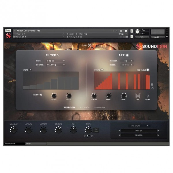 SoundIron Knockout Drums
